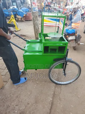 Photo - Charcoal Mobile Popcorn Machine