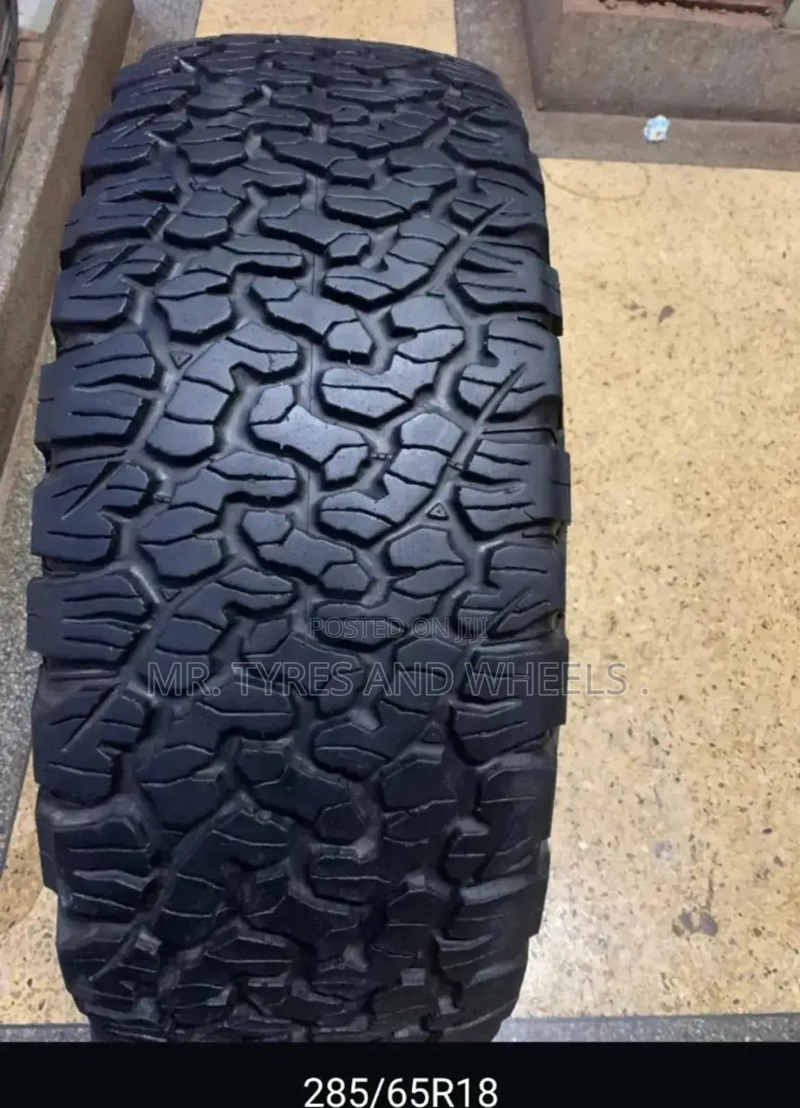 285 65 R18 Goodrich Bf if We Talk About Gd Tires We Mean Bf.