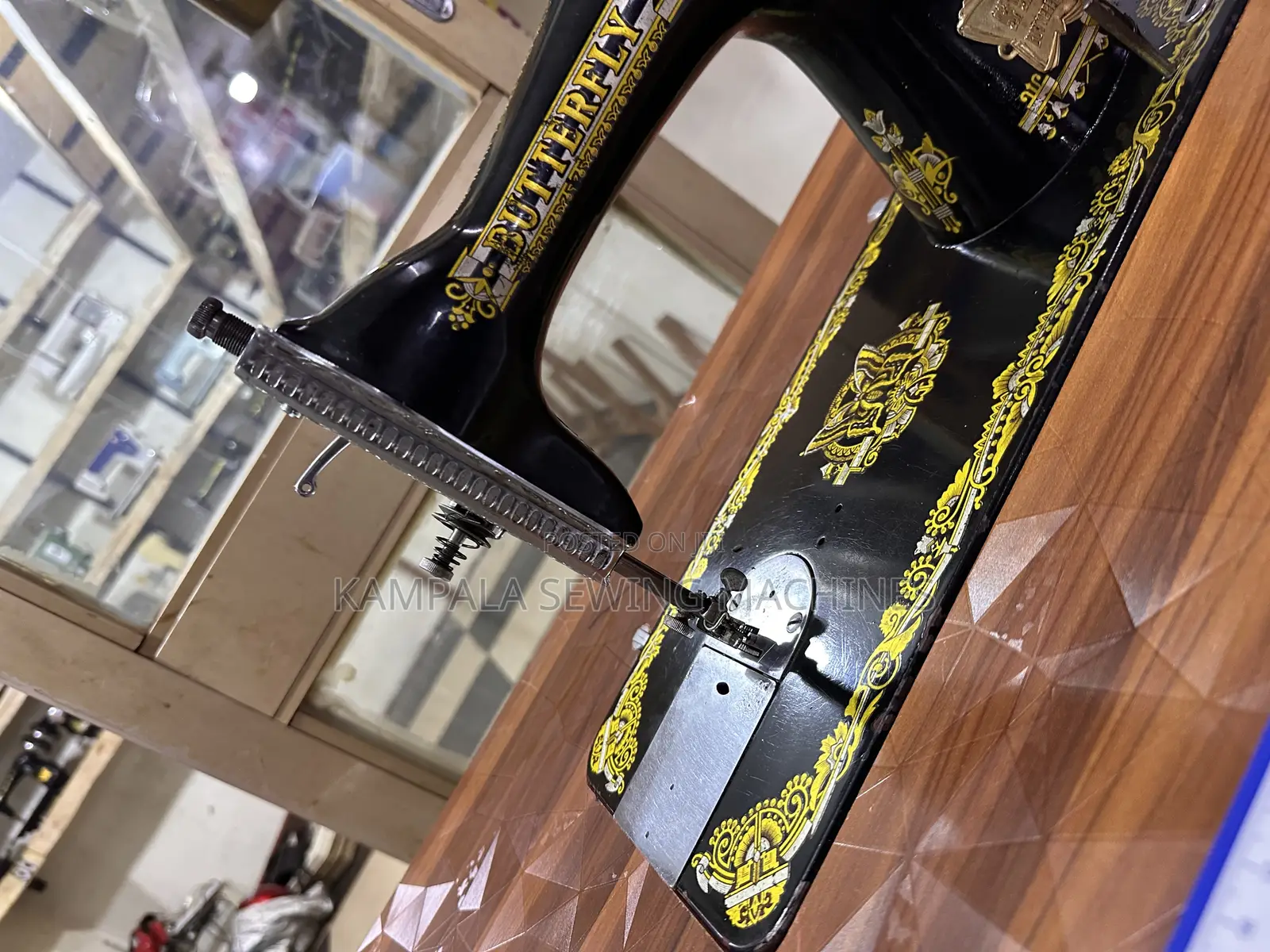 Japan Used Butterfly Sewing Machines Complete Local Stand