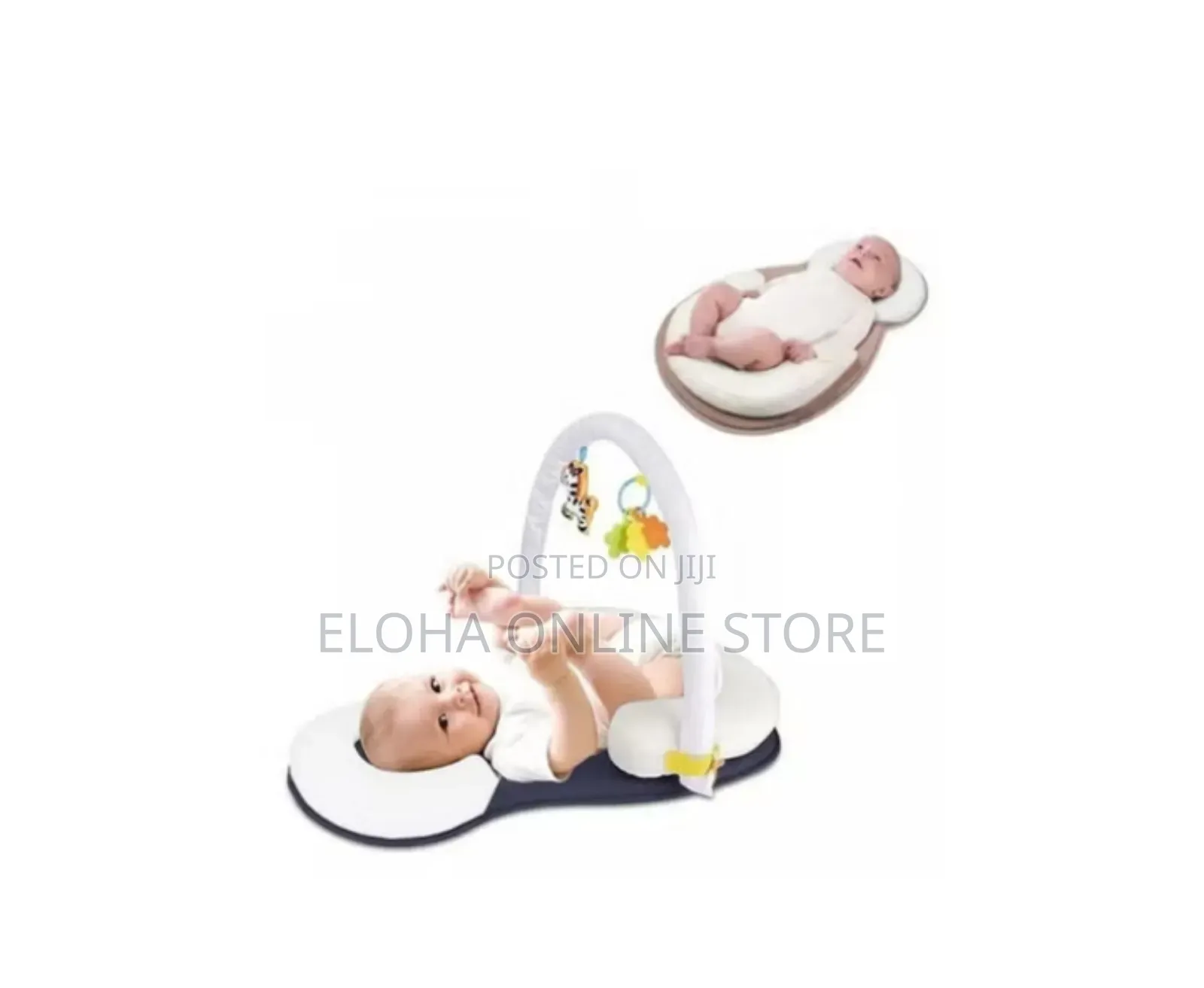 Baby Sleep Positioner With Toy Bar