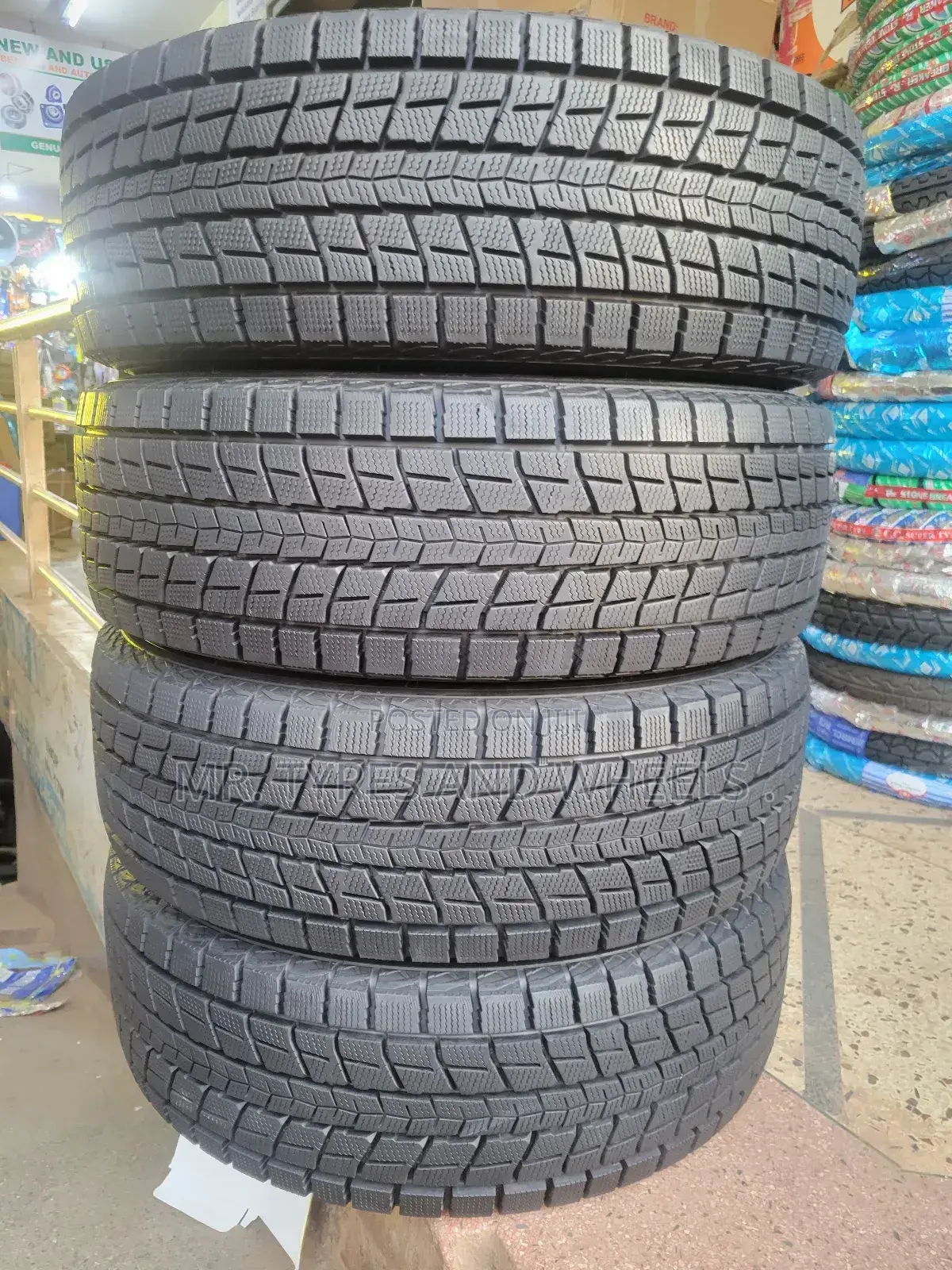 225 60 R17 Dunlop Be Perfect on Road Swap Is Allowed.