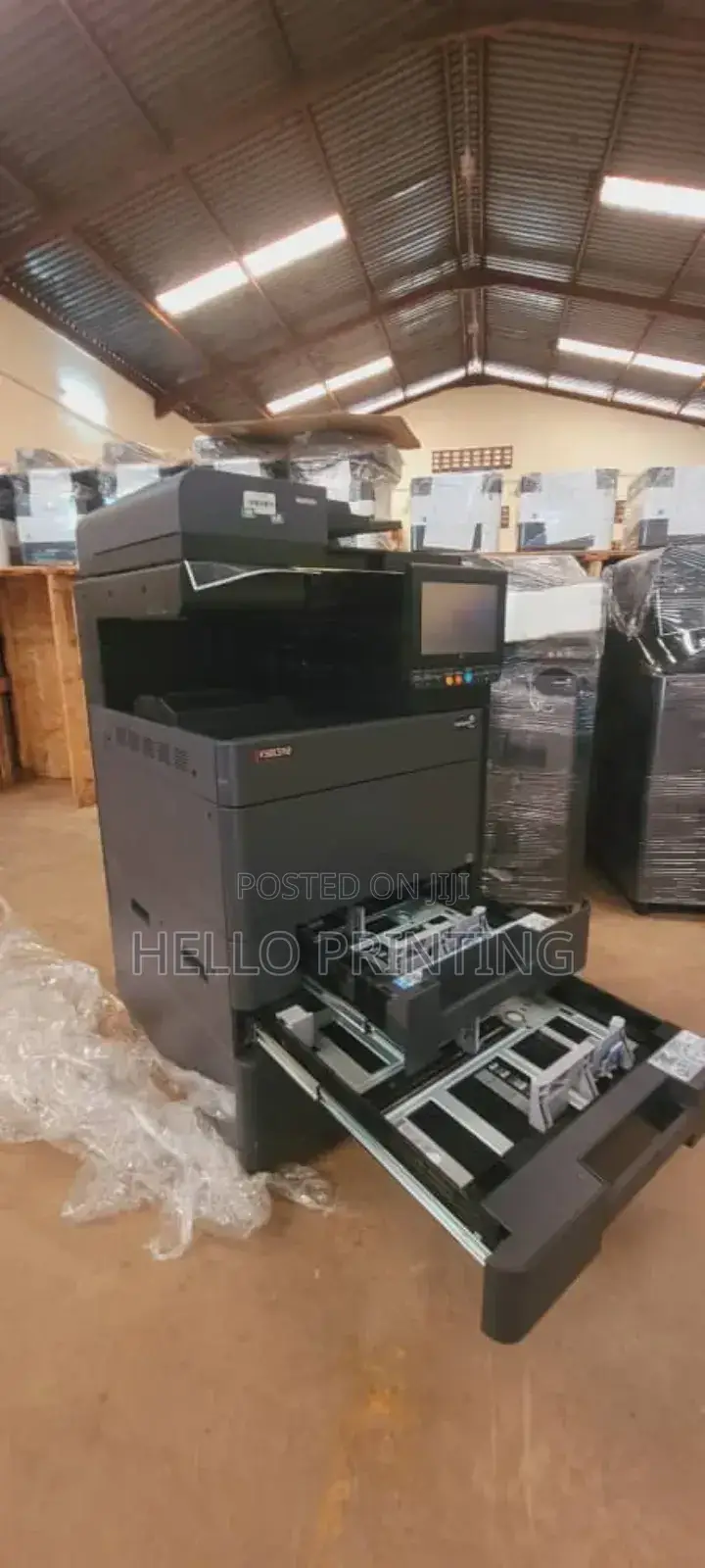 Kyocera 2552ci – No Ink Spills, Uses Toner