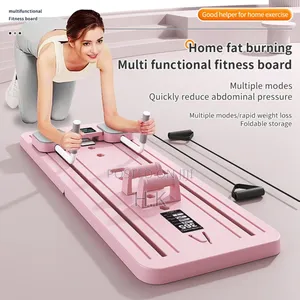 Automatic Rebound Abdominal Wheel and Plank Trainer