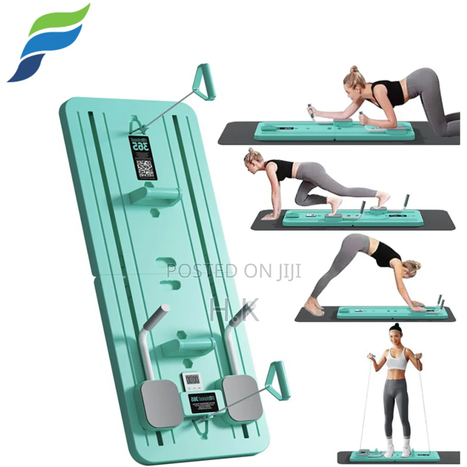 Automatic Rebound Abdominal Wheel and Plank Trainer
