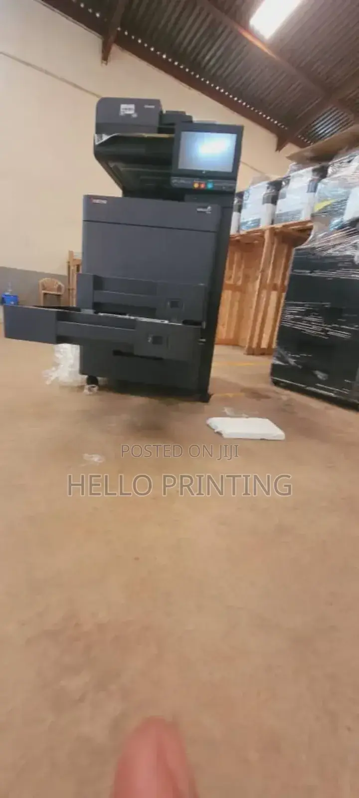 Kyocera 2552ci – Prints in Red, Blue, Green, Yellow More