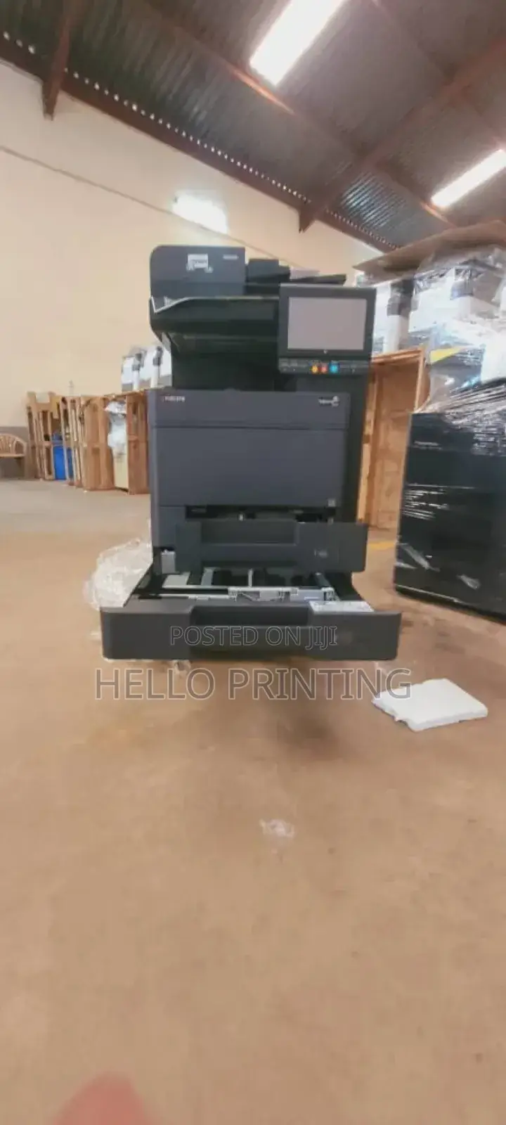 Kyocera 2552ci – Double-Sided Printing Saves Paper
