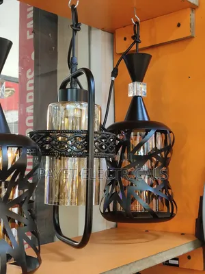 Executive Pendant Black Lamp Hold