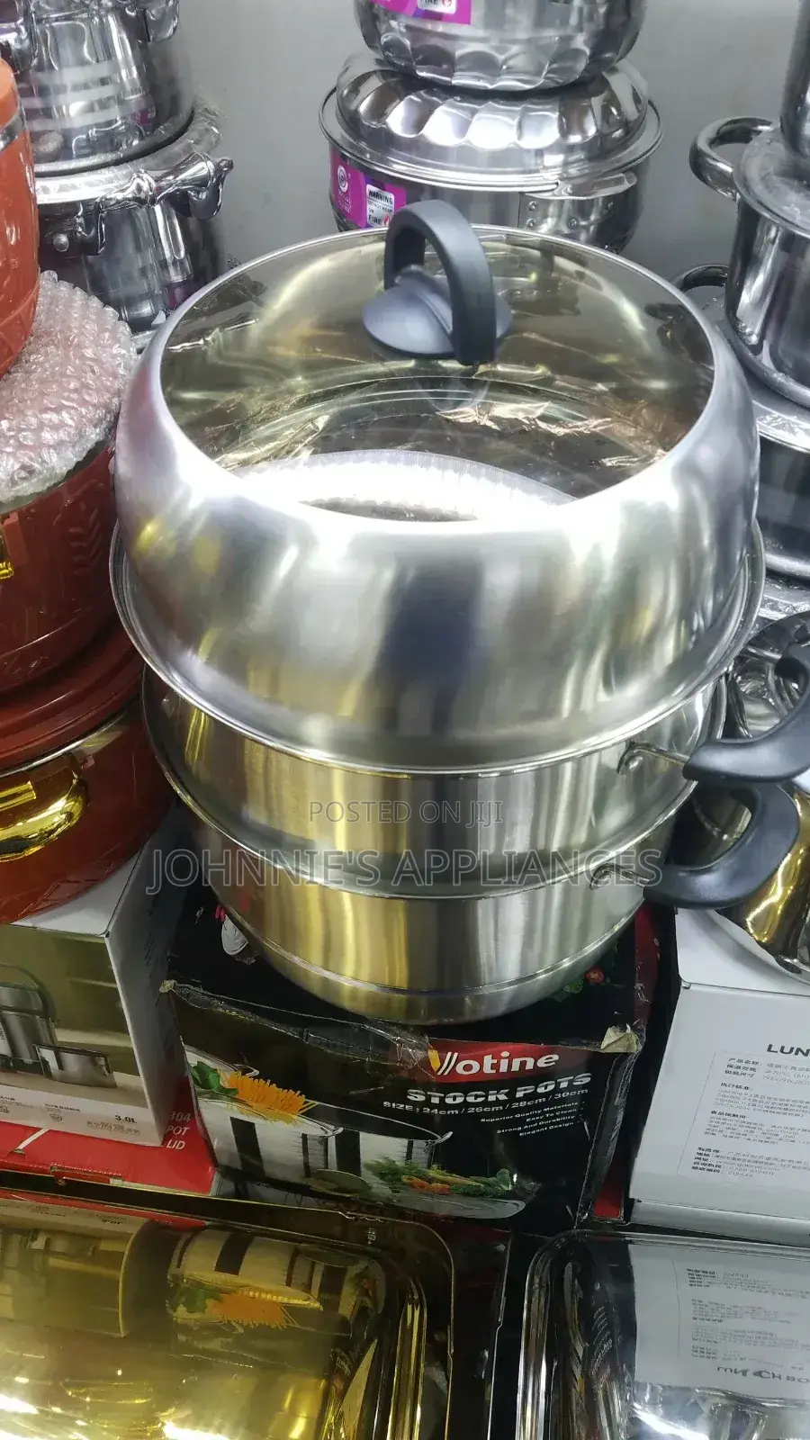 Stainless Steel Food Steamer