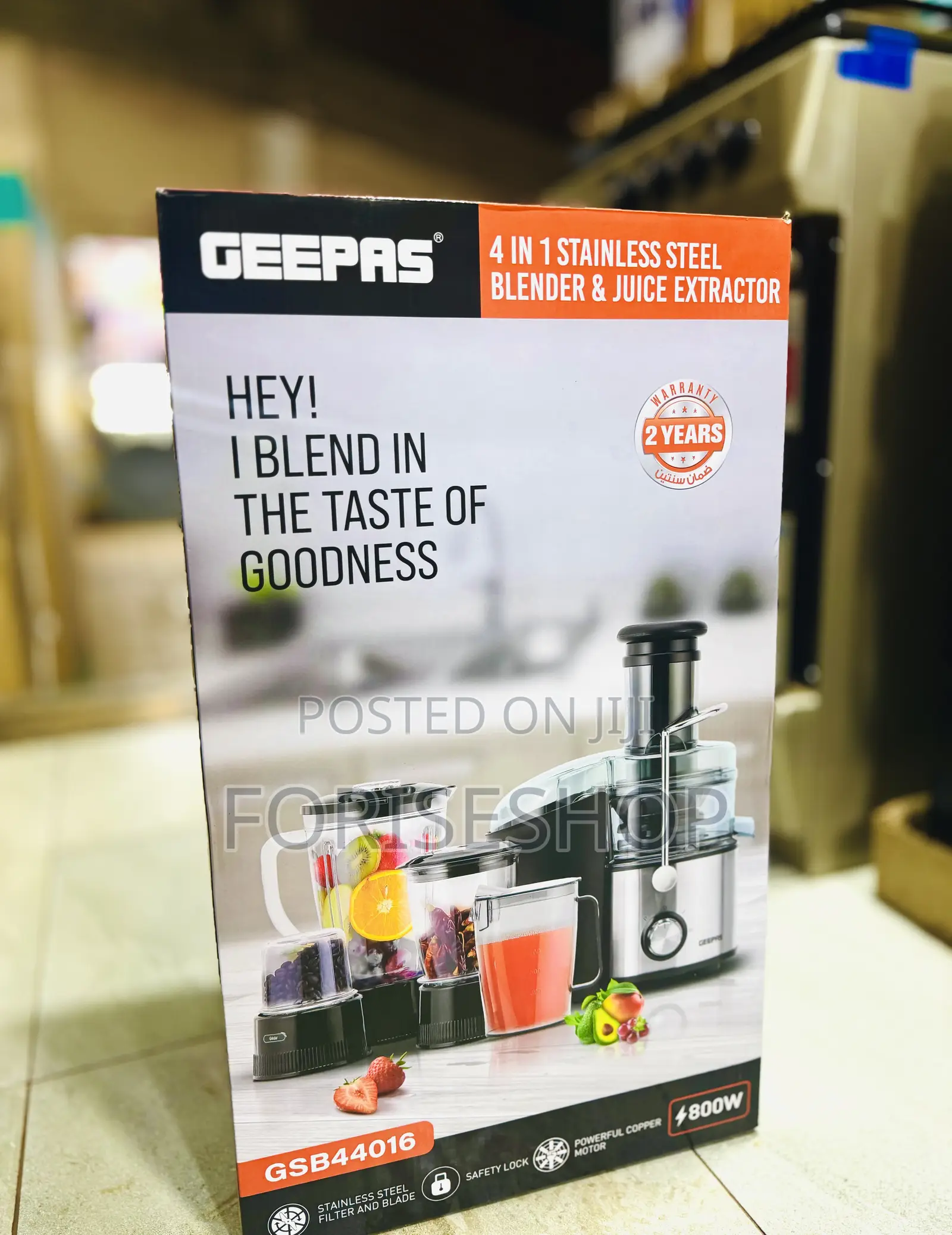 Geepas Juicer Extractor Blender
