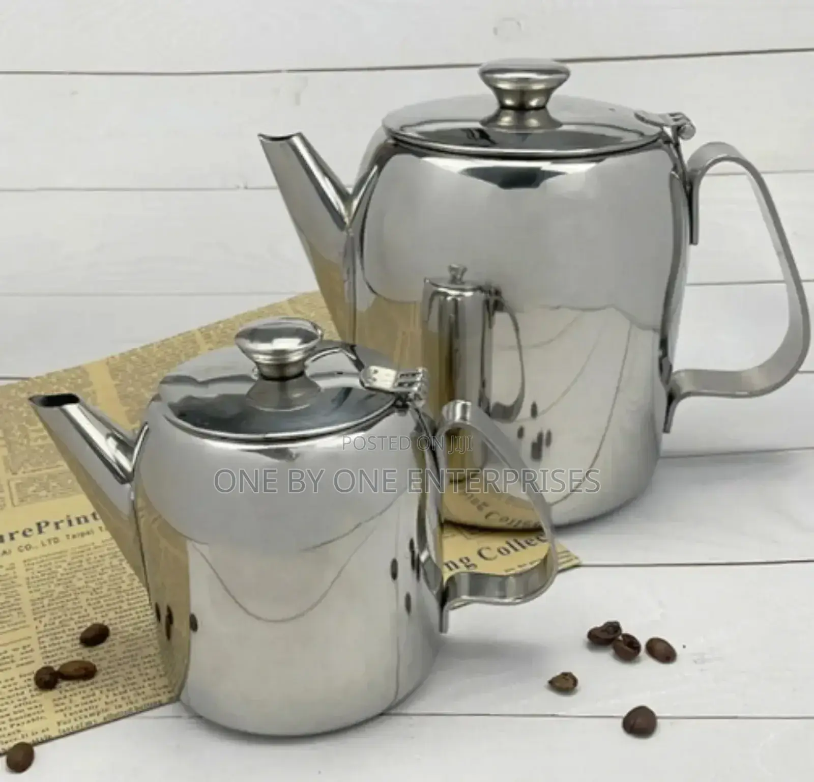 Stainless Steel Tea Kettle Infuser Teapot.
