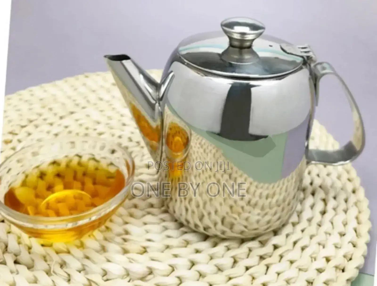Stainless Steel Tea Kettle Infuser Teapot.