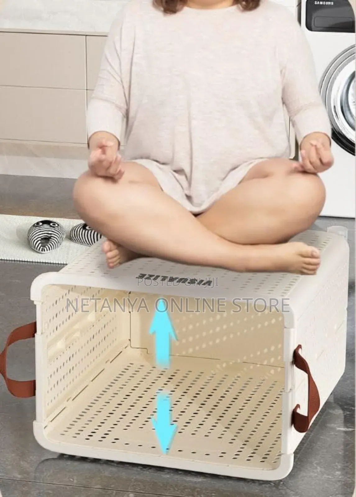 Rolling Laundry Hamper