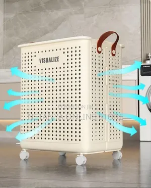Rolling Laundry Hamper