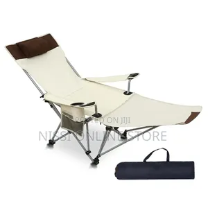 High Back Beach Chair With Cup Holder