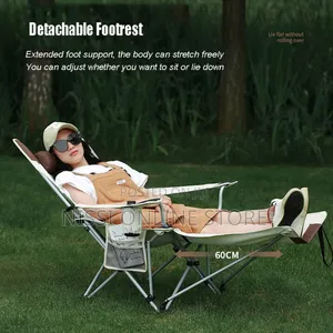 High Back Beach Chair With Cup Holder