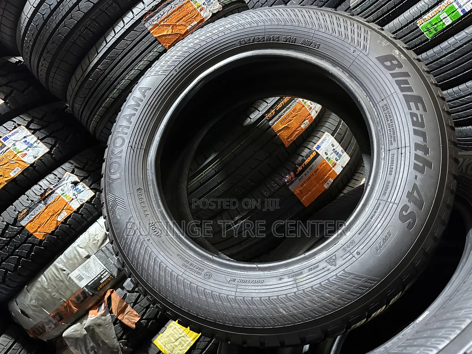 195/65r15 Yokohama Japan Good Condition Tires