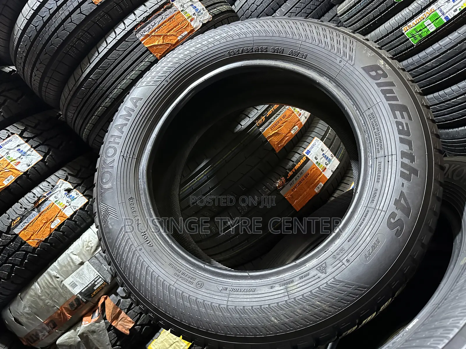 195/65r15 Yokohama Japan Good Condition Tires