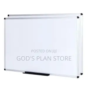 White Board and 3pcs Markers and a Duster