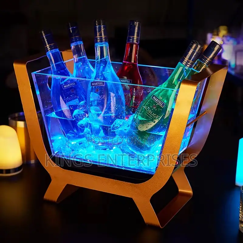 Champagne Led Ice Bucket