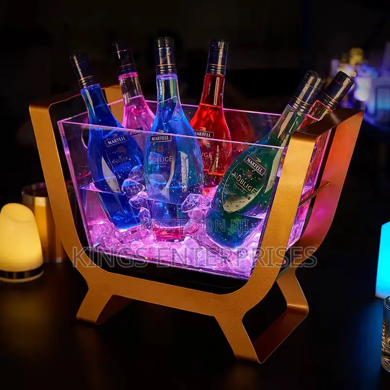 Champagne Led Ice Bucket