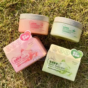 Photo - Peach Mint Avocado Body Scrub