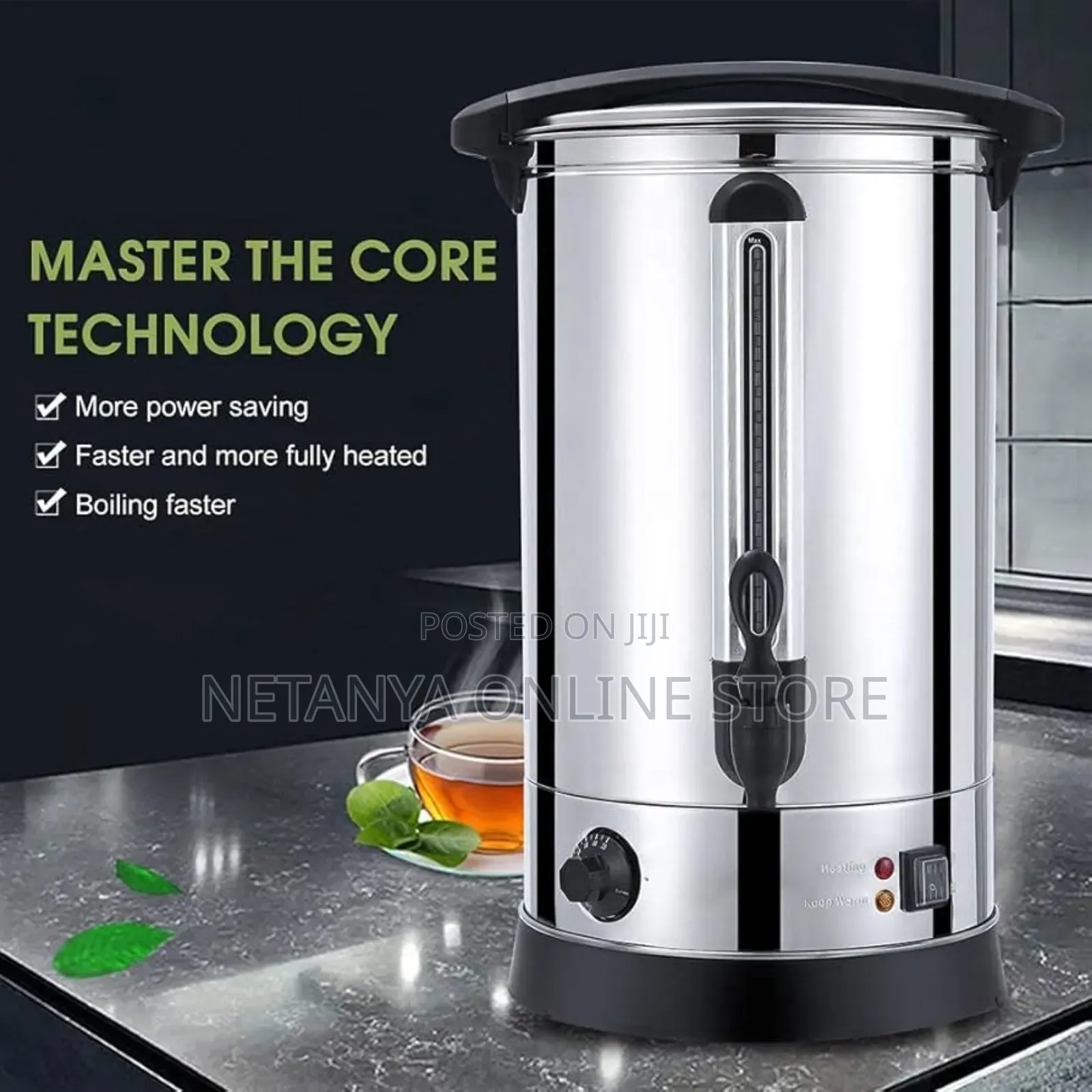 Stainless Steel Digiwave 20ltrs Water Boiler