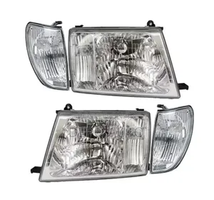 Fj100 2002 Set of New Headlamps and Cornerlamps