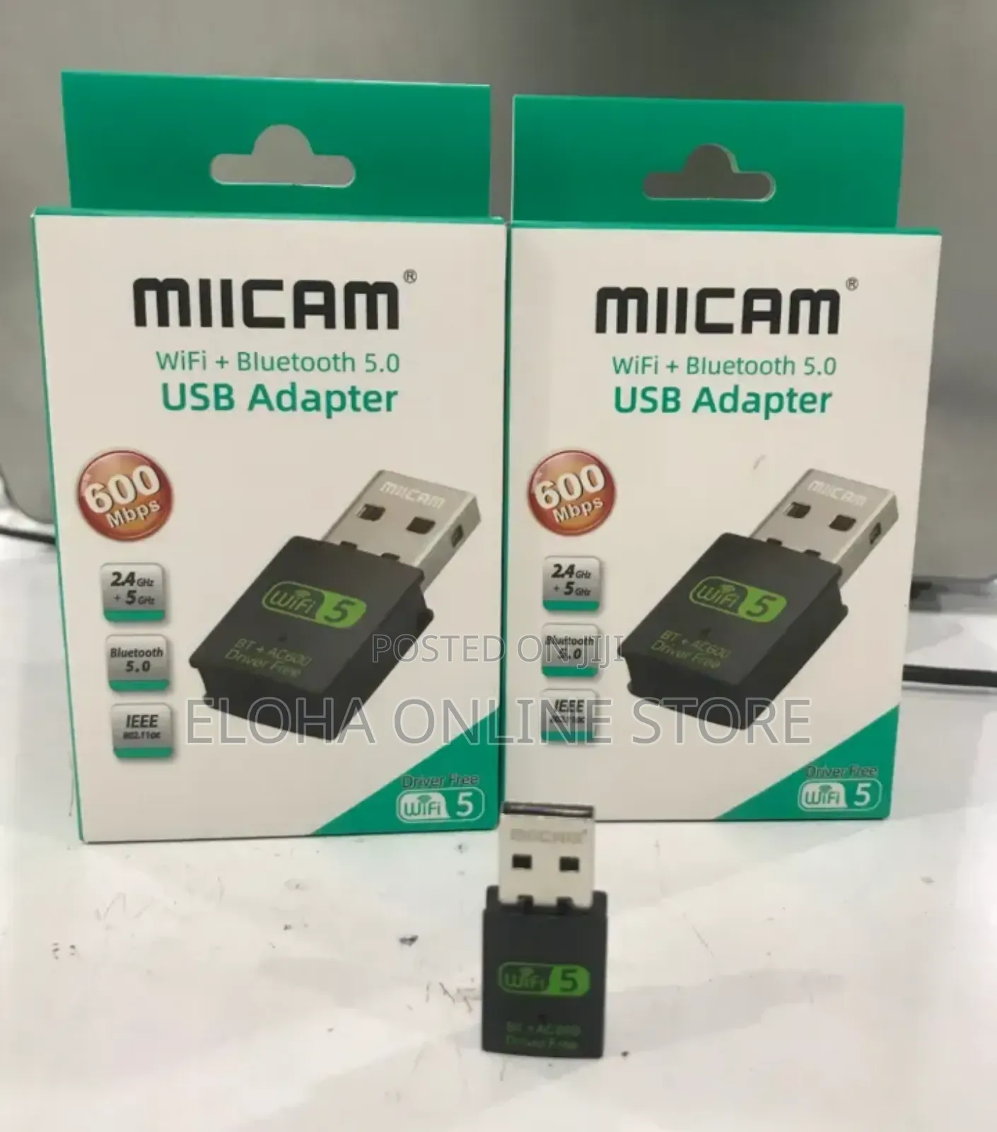 Miicam Wifi + Bluetooth 5.0 Usb Adapters