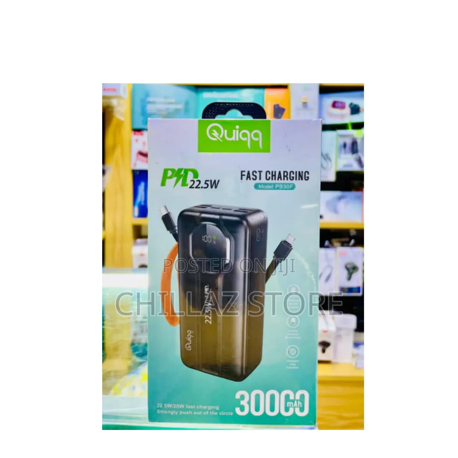 Quiqq Fast Charging Power Bank.