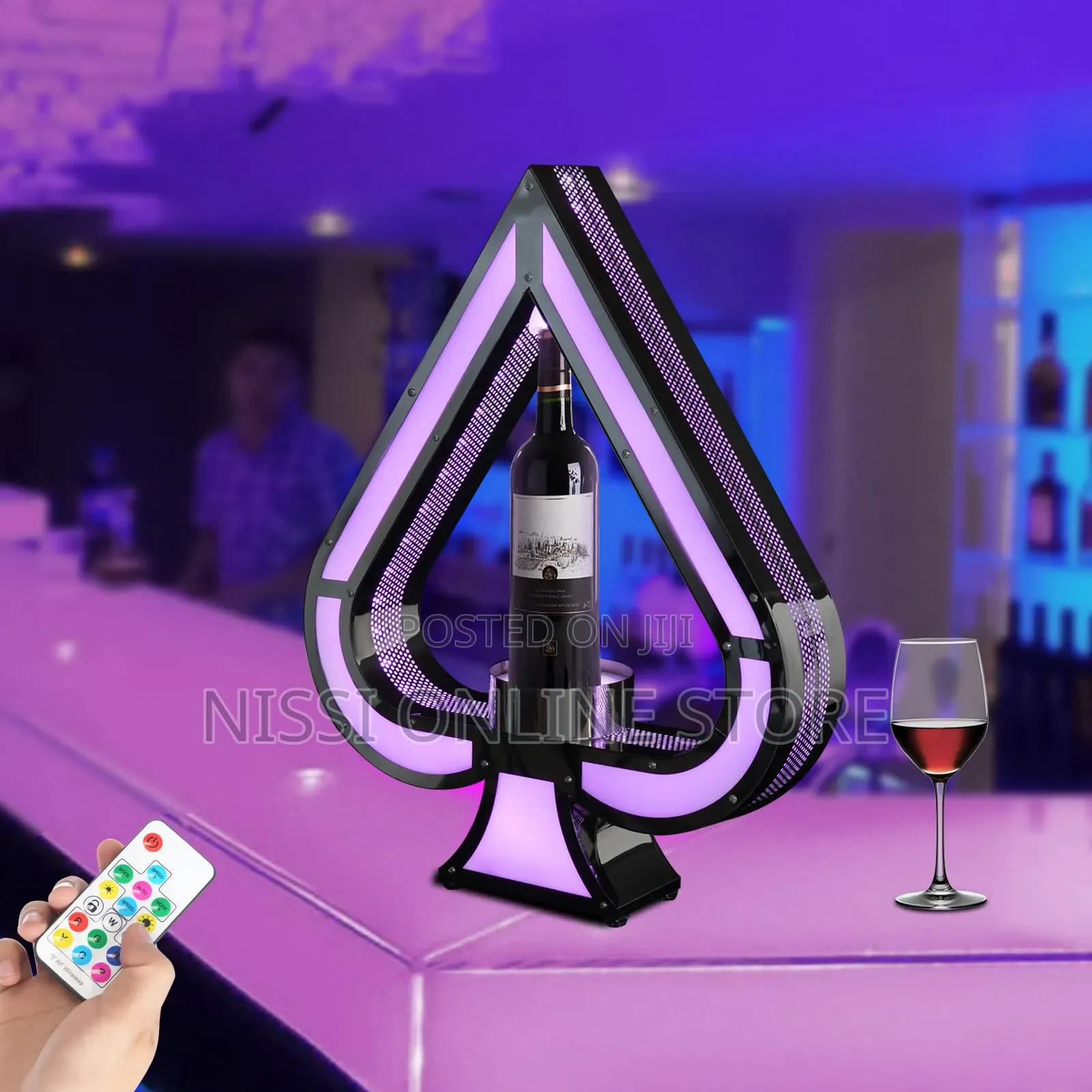 Led Lighted Liquor Bottle Holder