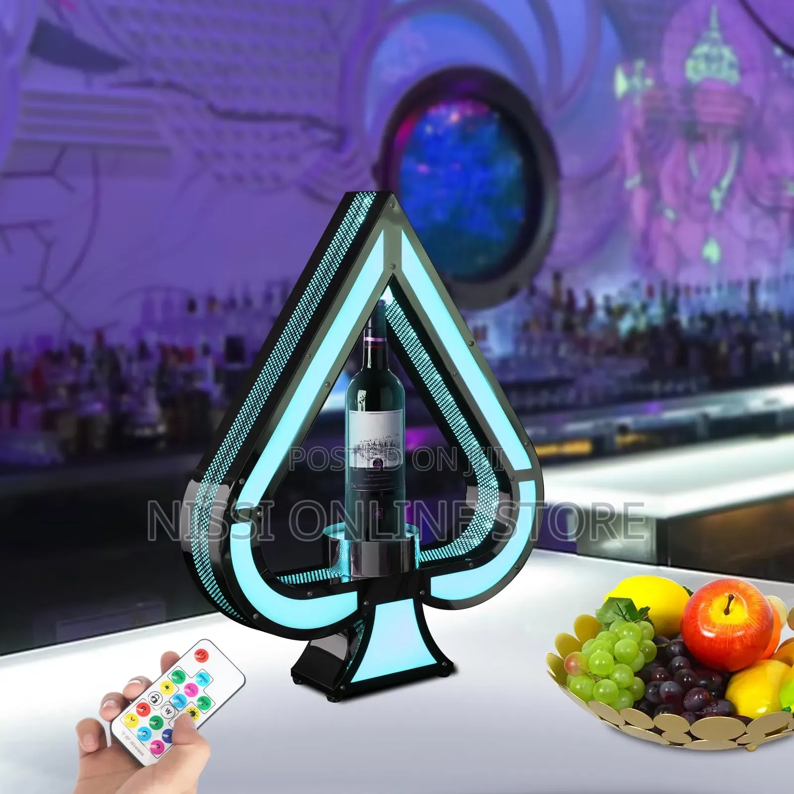 Led Lighted Liquor Bottle Holder