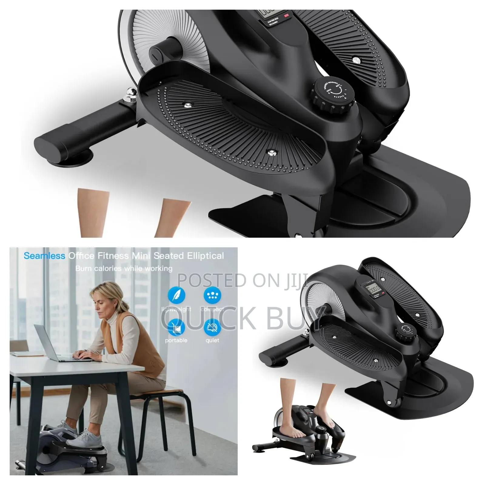 Mini Office Home Exercise Peddle Bike Stepper