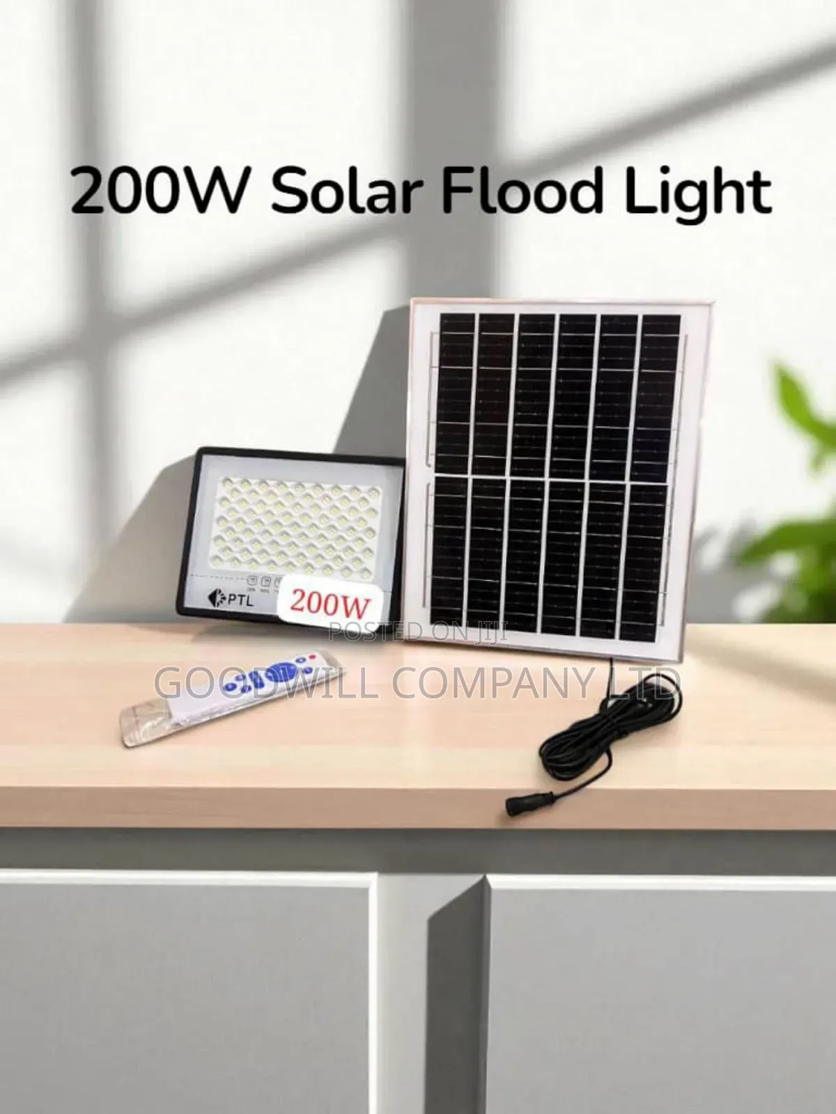 200w Pearl Solar Flood Light