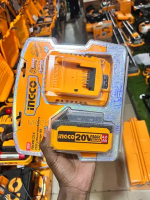 Lithium-Ion Battery and Charger Kit Ingco