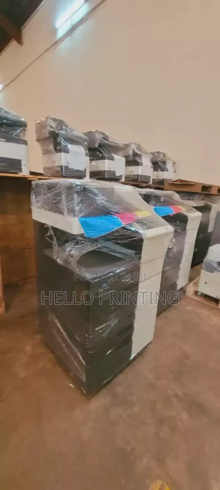 Bizhub C558 - Print , Scan , Copy Fax.
