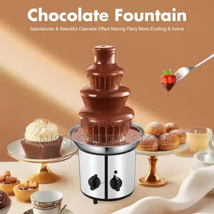 4 Tier Stainless Chocolate Steel Fountain Machine