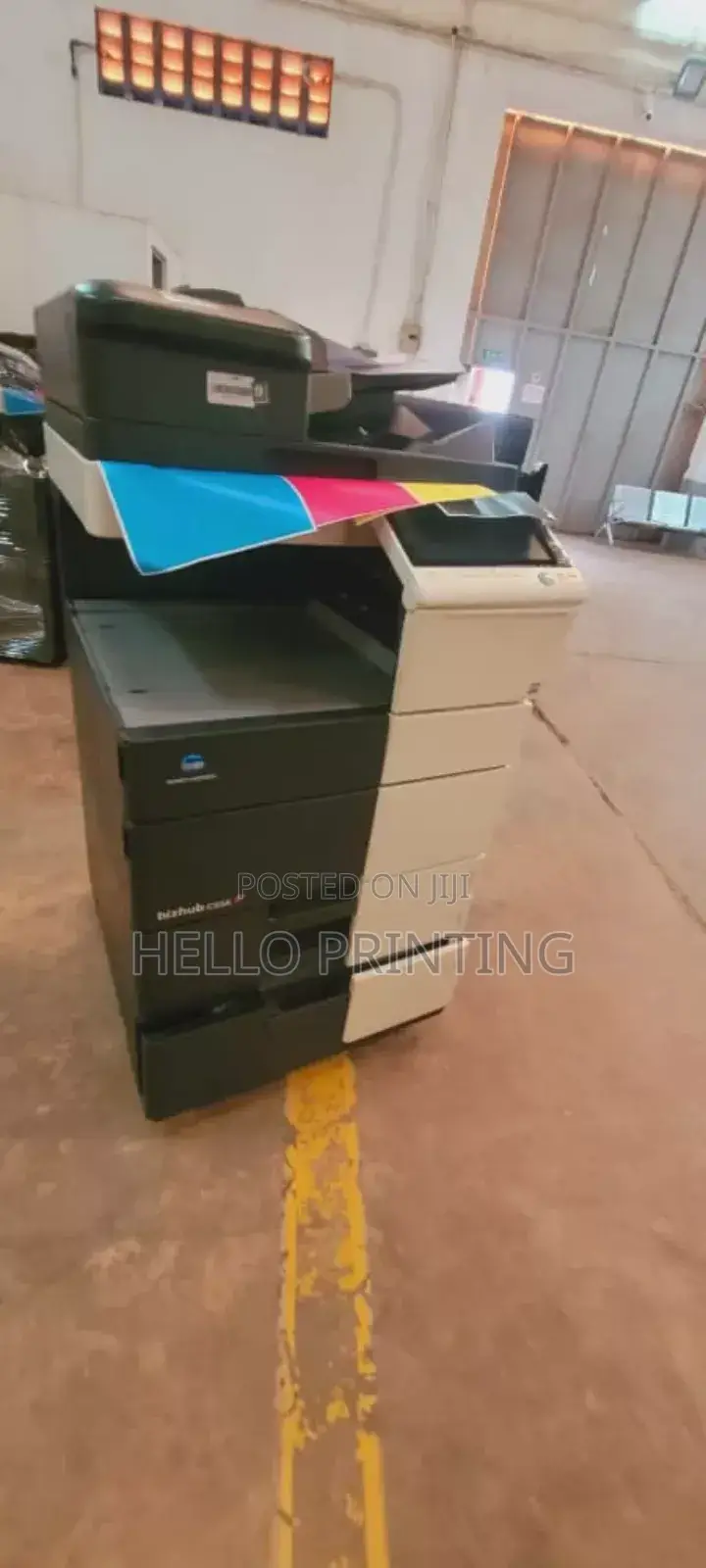 Konica Minolta Bizhub C558 - Crisp Color Quality .