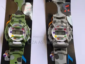 Unisex Plastic/Silicone Round Kids Watches