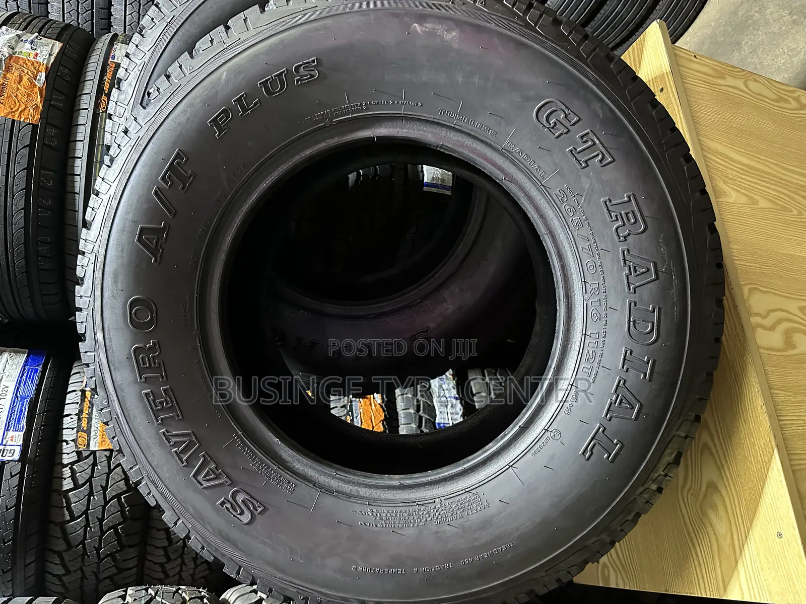 265/70r16 Gt Savero Tires Good Condition