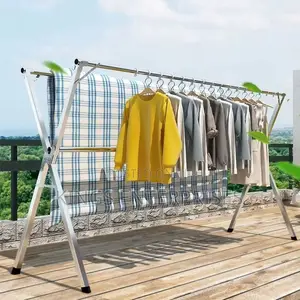 Foldable Clothes Drying Rack
