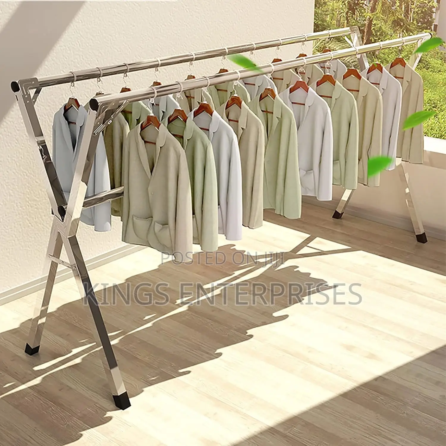 Foldable Clothes Drying Rack