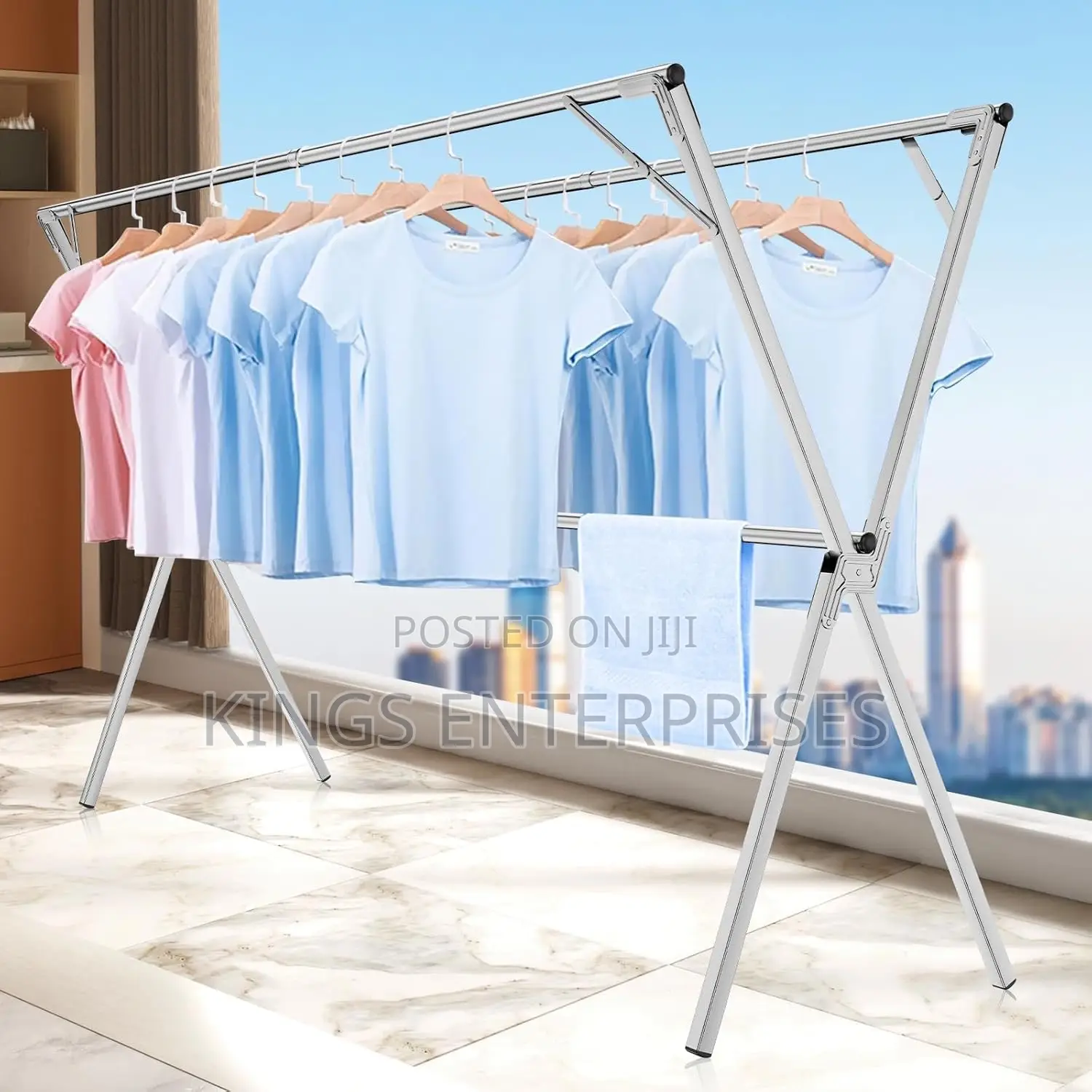 Folding Clothes Drying Rack