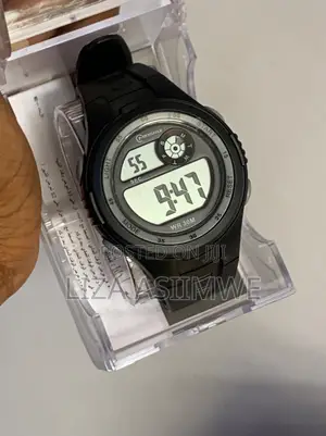 Black Sports Water Resistant Kids Watches