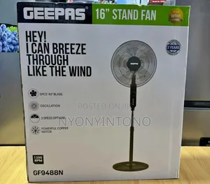 Geepas High Quality 16" Stand Fan