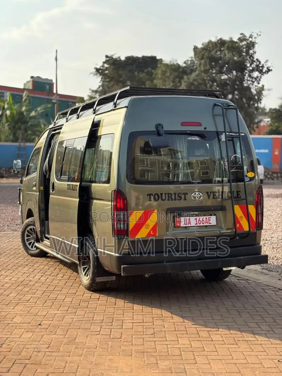 High Roof Tourist Hiace (Drone) Self Drive | Chauffeur