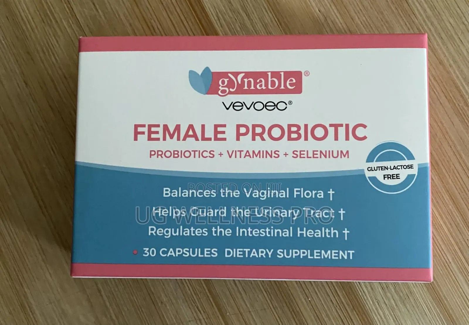 Gynable Vaginal Probiotics for Women, Prevents Vaginal Odor