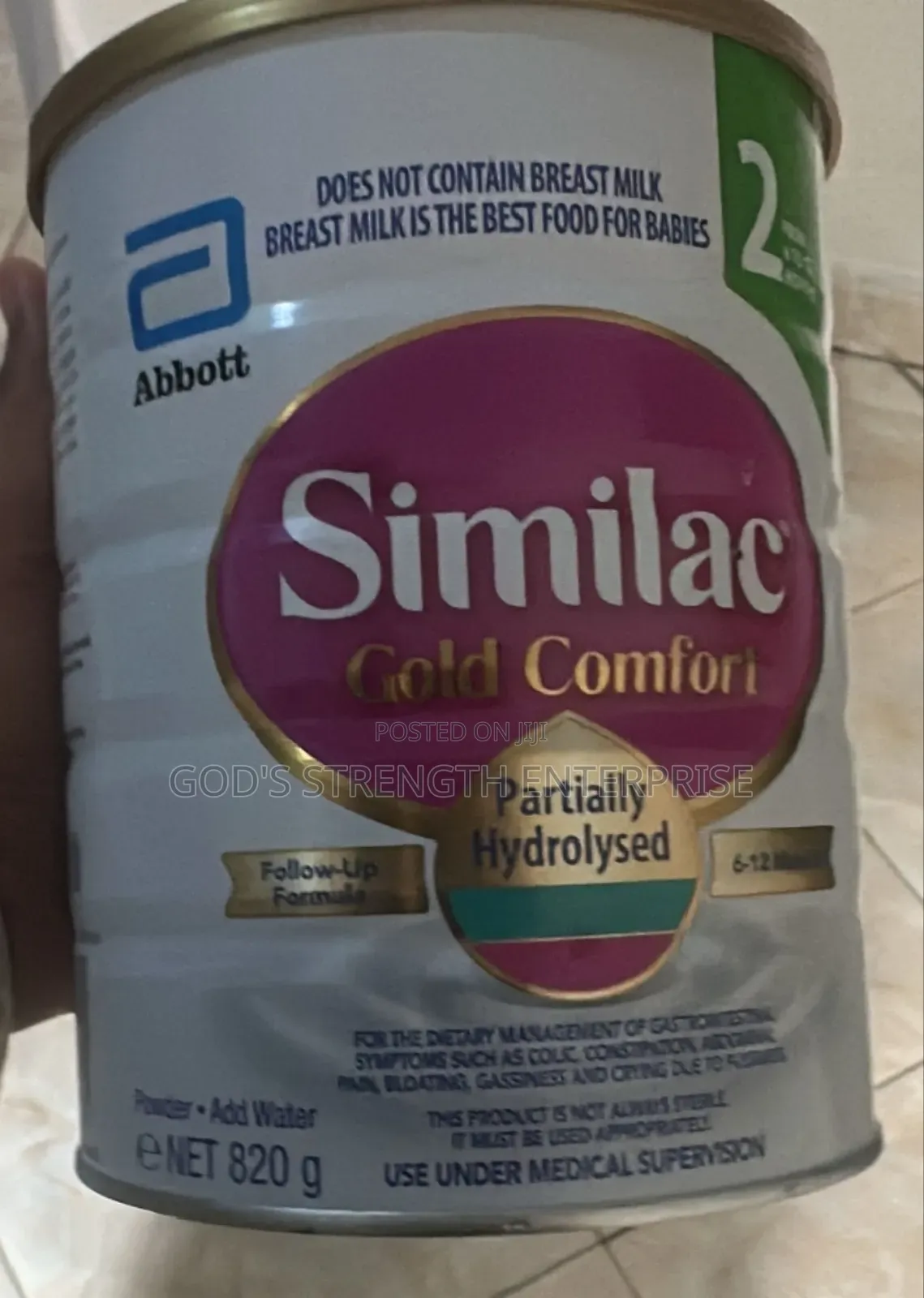 Similac Gold Comfort 2 Milk for Baby 820g