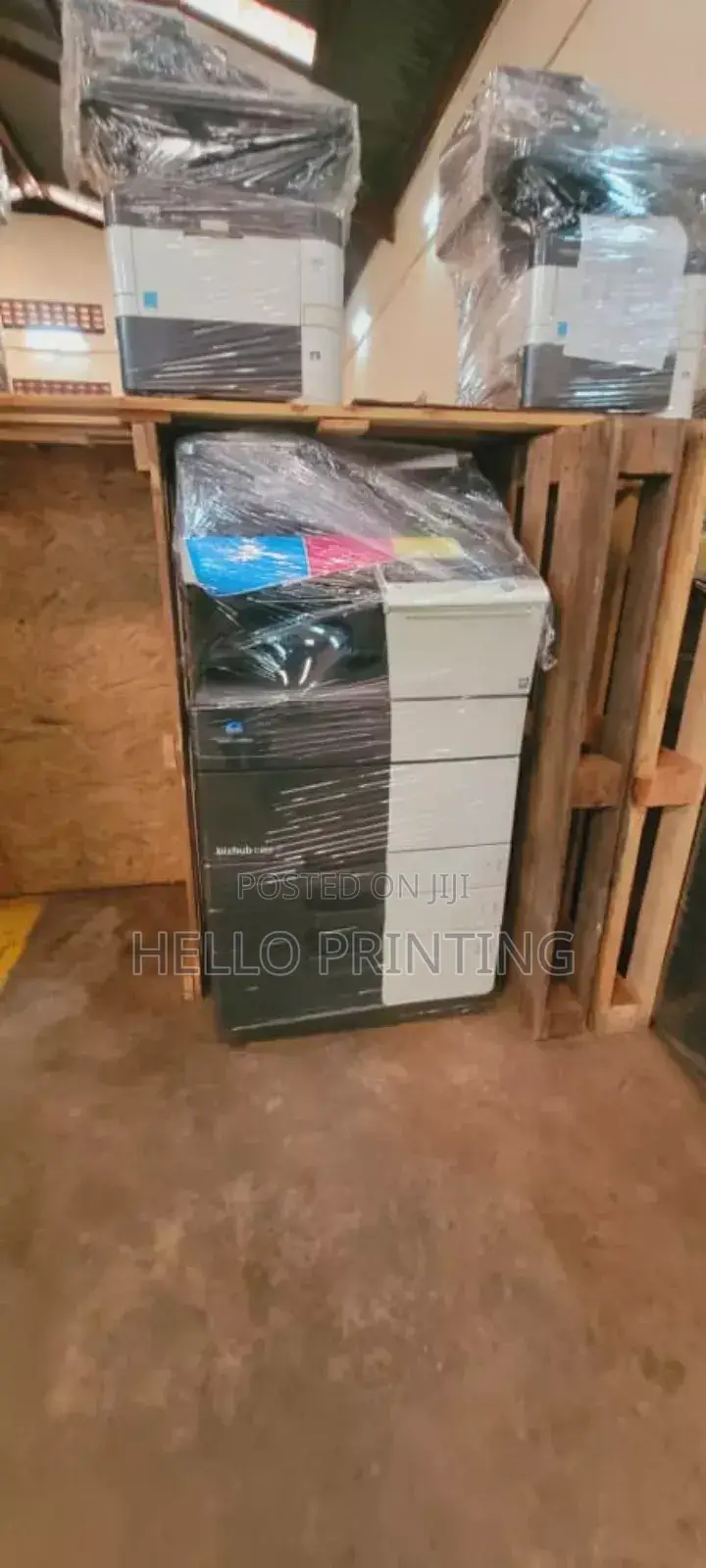 Bizhub C558 - Crisp Color Pages . New Arrival.