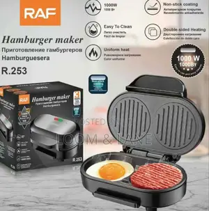 New Raf Electric Hamburger Maker