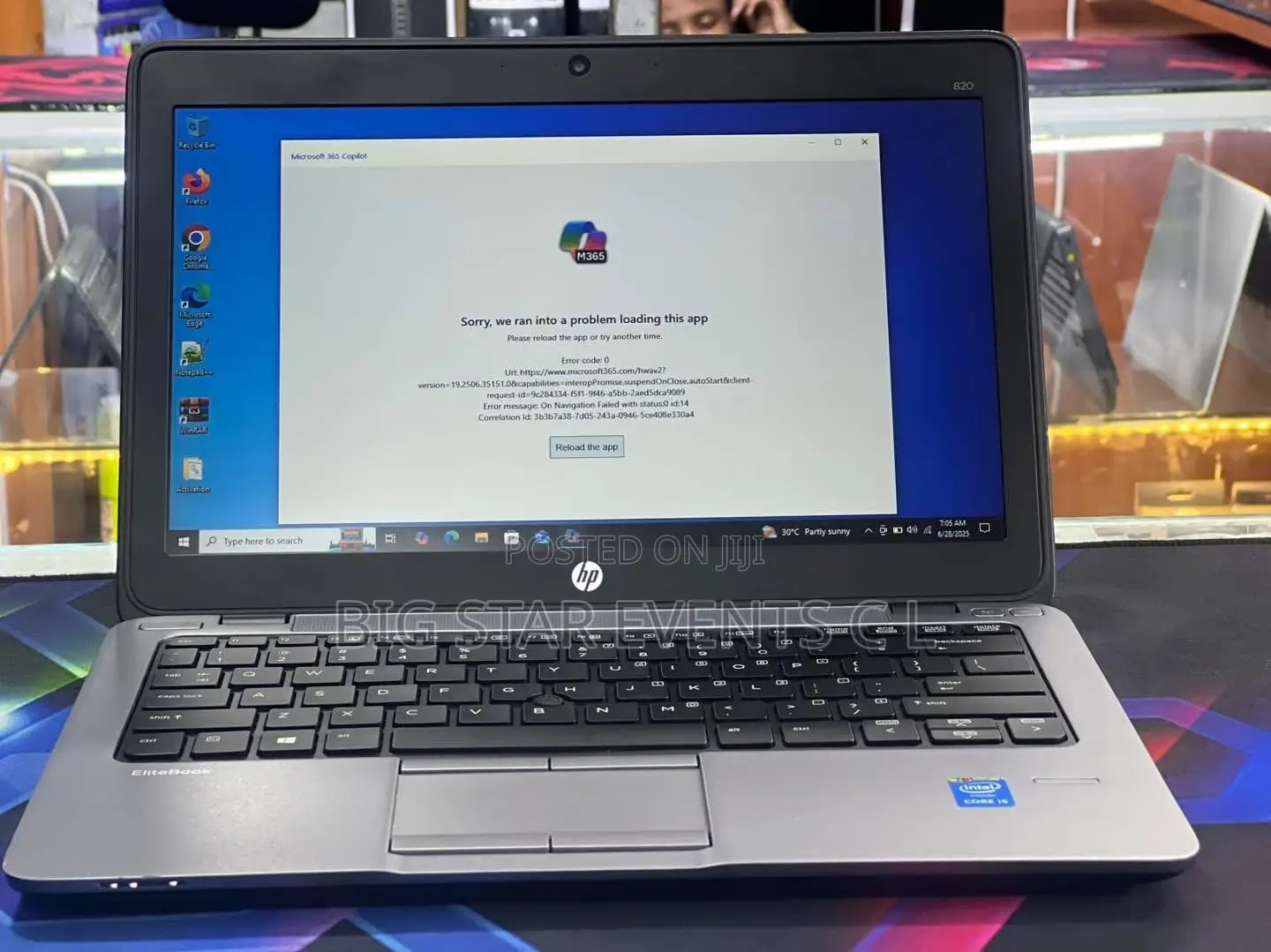 Laptop HP EliteBook 820 G2 8GB Intel Core I5 HDD 500GB